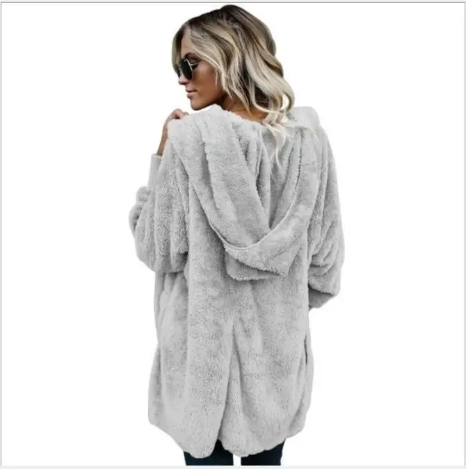 Новые весенние туфли лодочки из искусственного меха мишка пальто куртка Женская