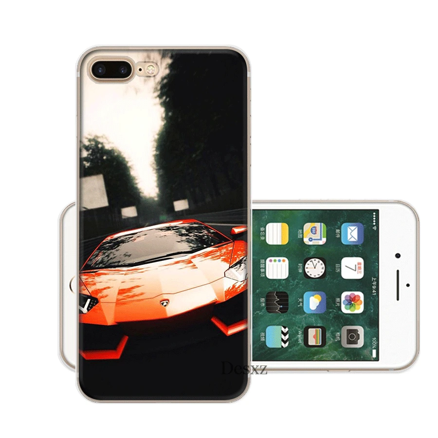 Чехол для мобильного телефона Lamborghini iPhone 7 8 6 6s Plus 11 Pro X XS Max XR 5 5S SE |