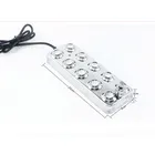 DC 48V Новый ультразвуковой распылитель, промышленный увлажнитель, запчасти для противотуманных машин 5 кгч, ультразвуковой генератор тумана, распылитель, 10 головок без питания