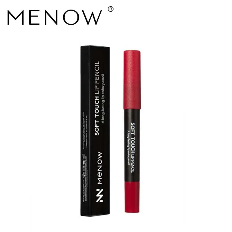 Menow New 16 Colors Sex Matte Lipstick Makeup Waterproof Long Lasting Cup non-stick lipstick Pencil Cosmetics |