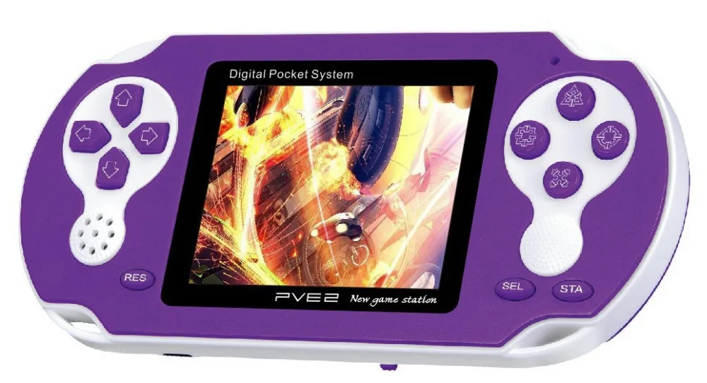 Игровая консоль PVE250 Game Station с игровой картой 200 + игр экран 2 5 дюйма |video game console|game