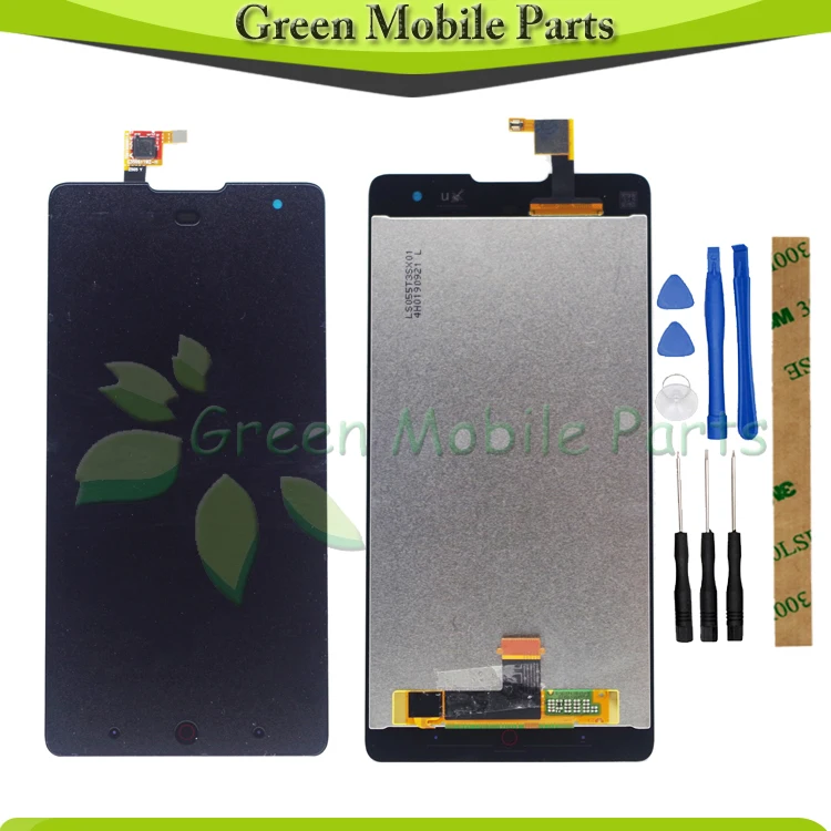 100% сенсорный ЖК-дисплей для ZTE Nubia Z7 Max NX505J дигитайзер сенсорного экрана |