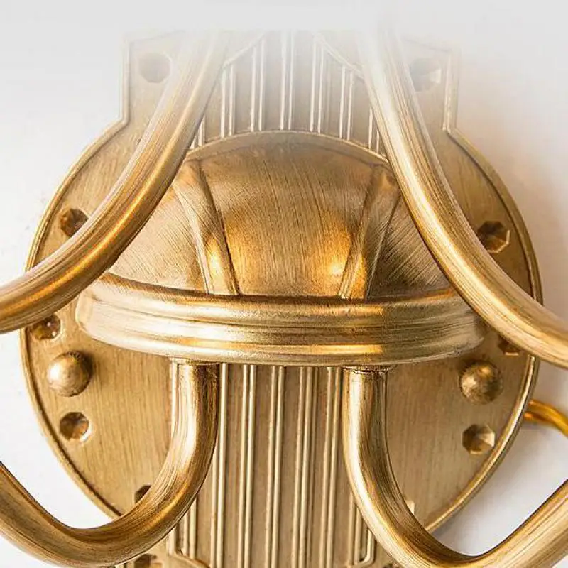 Американский винтажный Хрустальный настенный светильник освещение