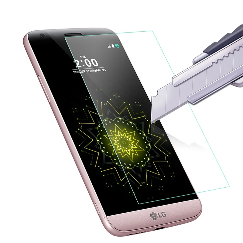 WolfRule 2 шт Защита экрана для стекла LG G5 закаленное стекло против царапин защитная