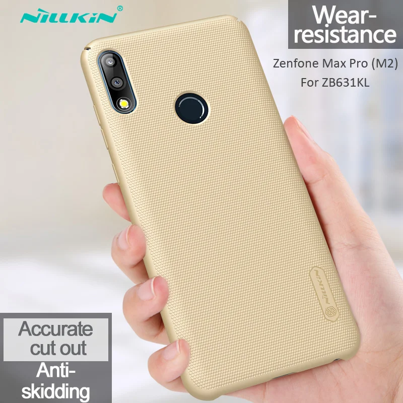 Nillkin Чехол матовый для Asus Zenfone Max Pro M2 ZB631KL жесткий Пластик задняя крышка