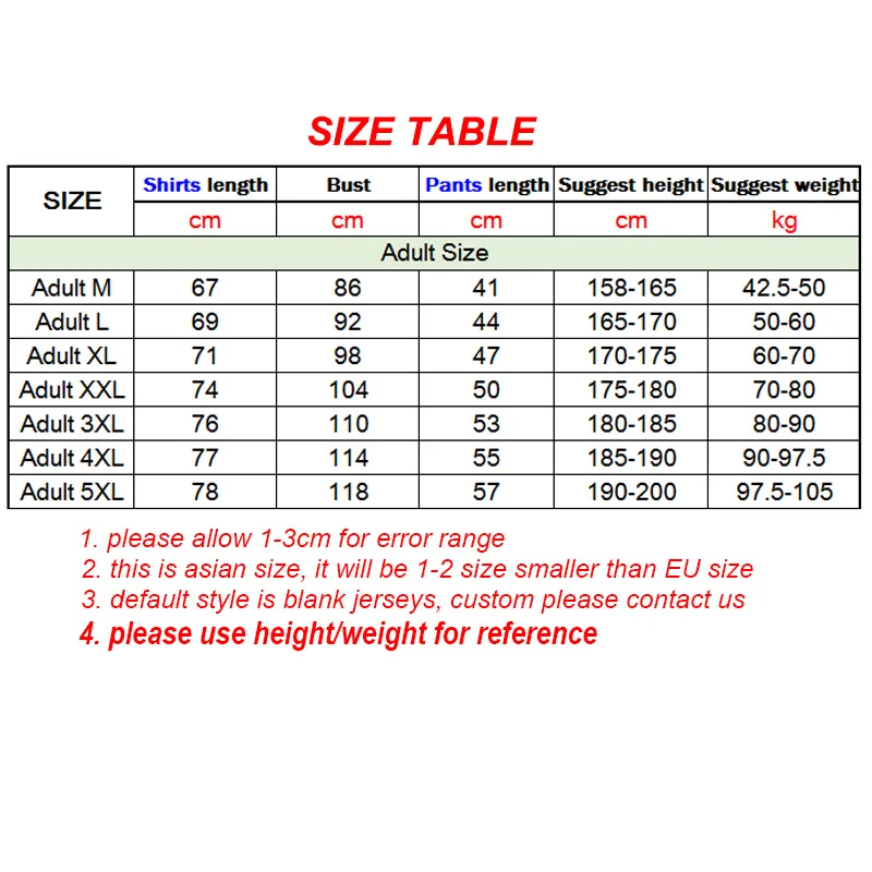 Размера плюс 1 рубашка + шорты мужская футбольная форма на заказ одежда 2018 2019