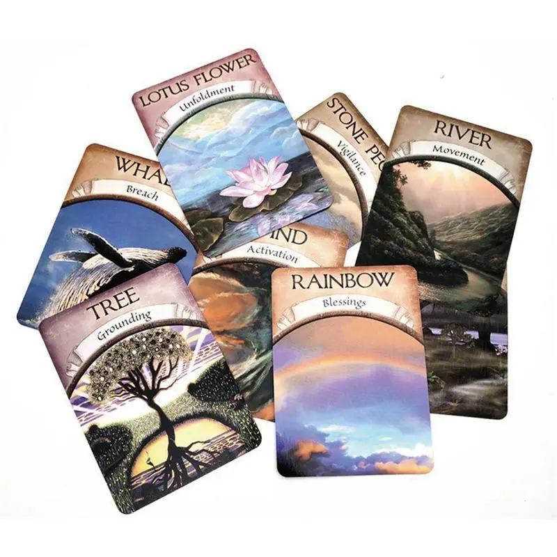 Волшебные карты Oracle Earth Magic: read Fate Tarot карточная игра для личного использования настольная игра 48-Card