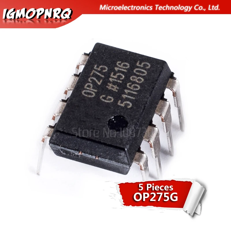 5 шт. OP275GP DIP 8 OP275 OP275GPZ OP275G|Интегральные схемы| |