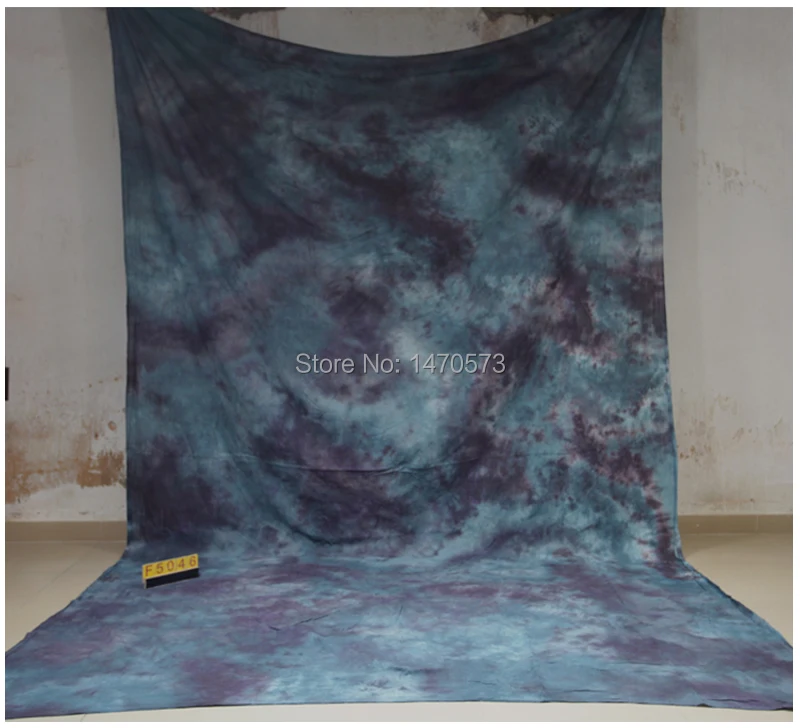 Customized Hand Painted Mixed Color Backdrop For dyed muslin photography backdrops for photo studio background F5046 | Электроника