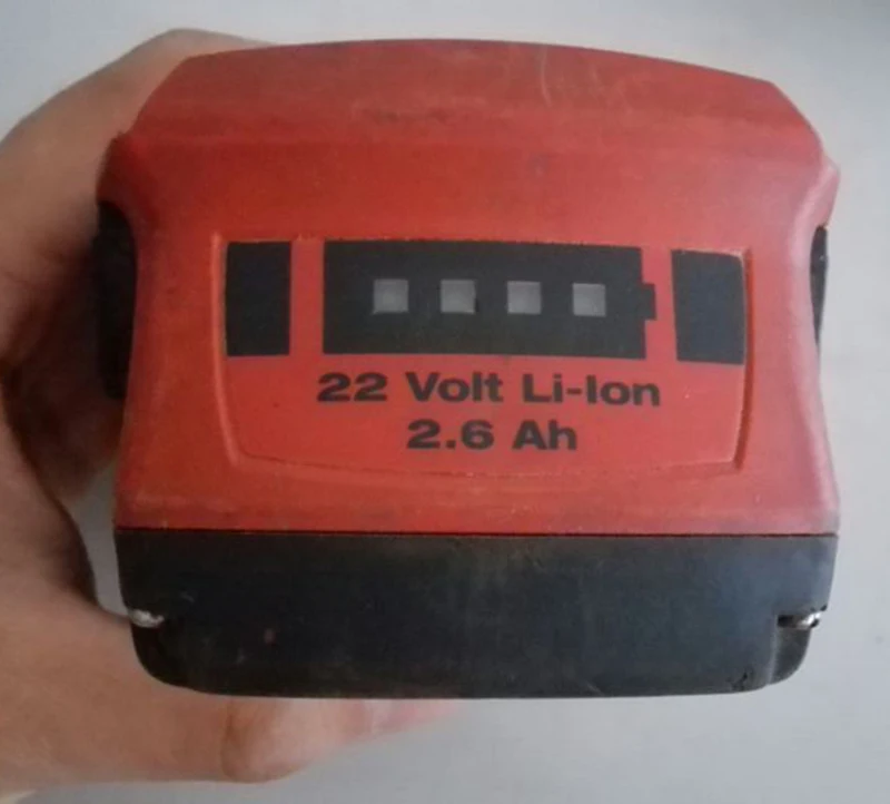 Б/у Оригинал HILTI 21 6 V B18/2 2.6Ah КПК литий-ионный аккумулятор Батарея для
