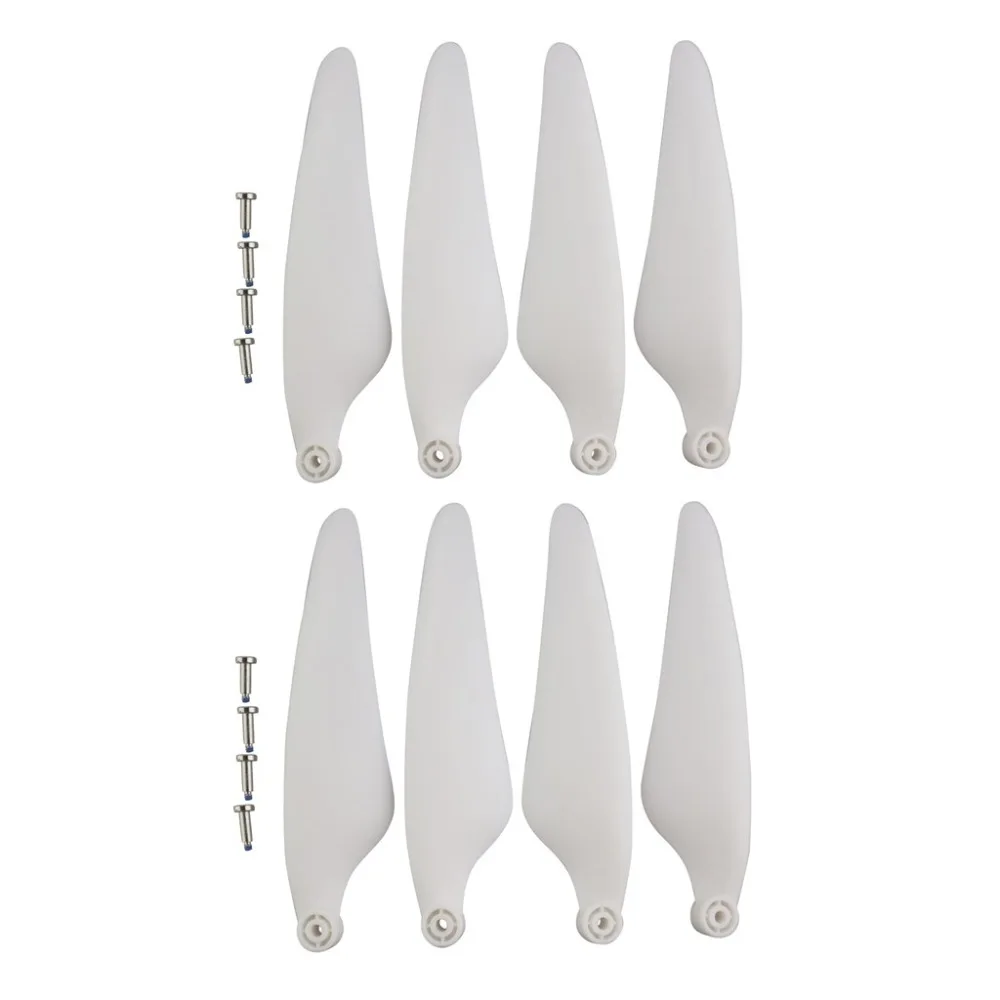 

8PCS propeller for Hubsan Zino H117S aircraft accessories remote drone CW CCW white paddle