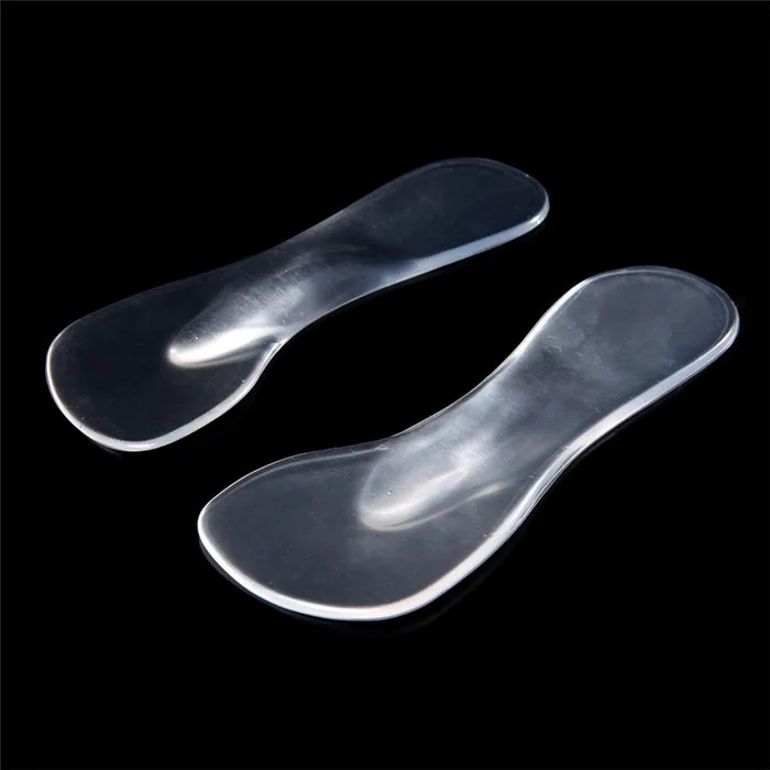 Частичная 70% подкладки для обуви прозрачные вставки ног удобная Силиконовая