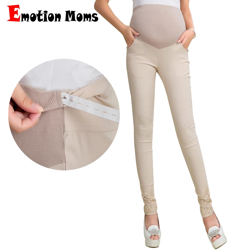 

Maternity Pants Pregnant Leggings Adjustable Elasticity Pregnant Pants for Spring and Autumn Maternity Trousers