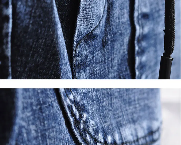 Idopy Spring New Men's Elastic Jeans Fashion Casual Hip Hop Loose Denim Jeans Black Blue Trousers Harem Pants Denim Joggers
