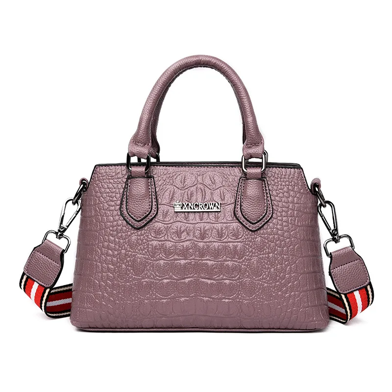 Модные женские сумки роскошные 2019 сумка через плечо кошельки из крокодиловой