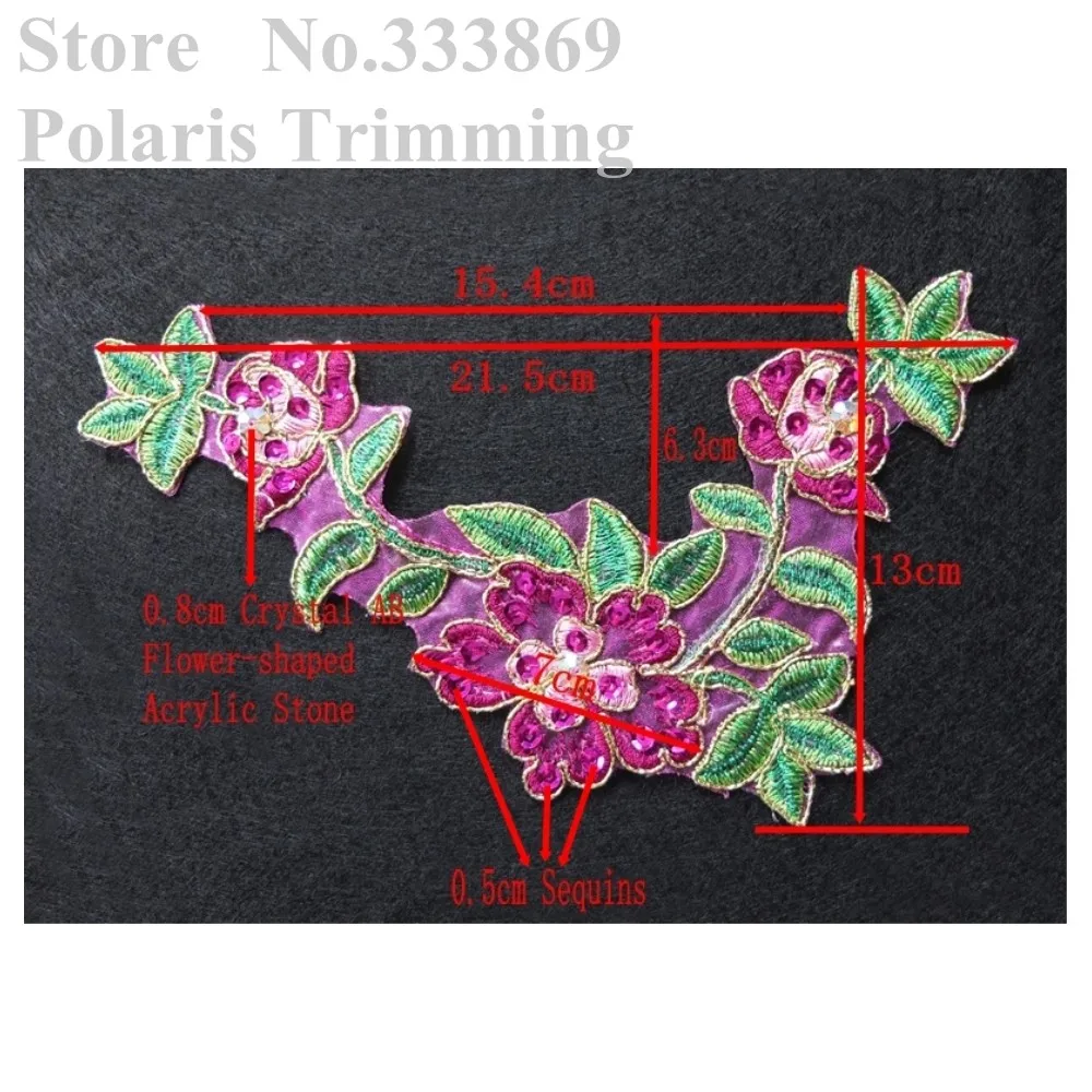 Бесплатная доставка 2 шт./лот x фуксия розовый/темно-зеленый/золотой цветок