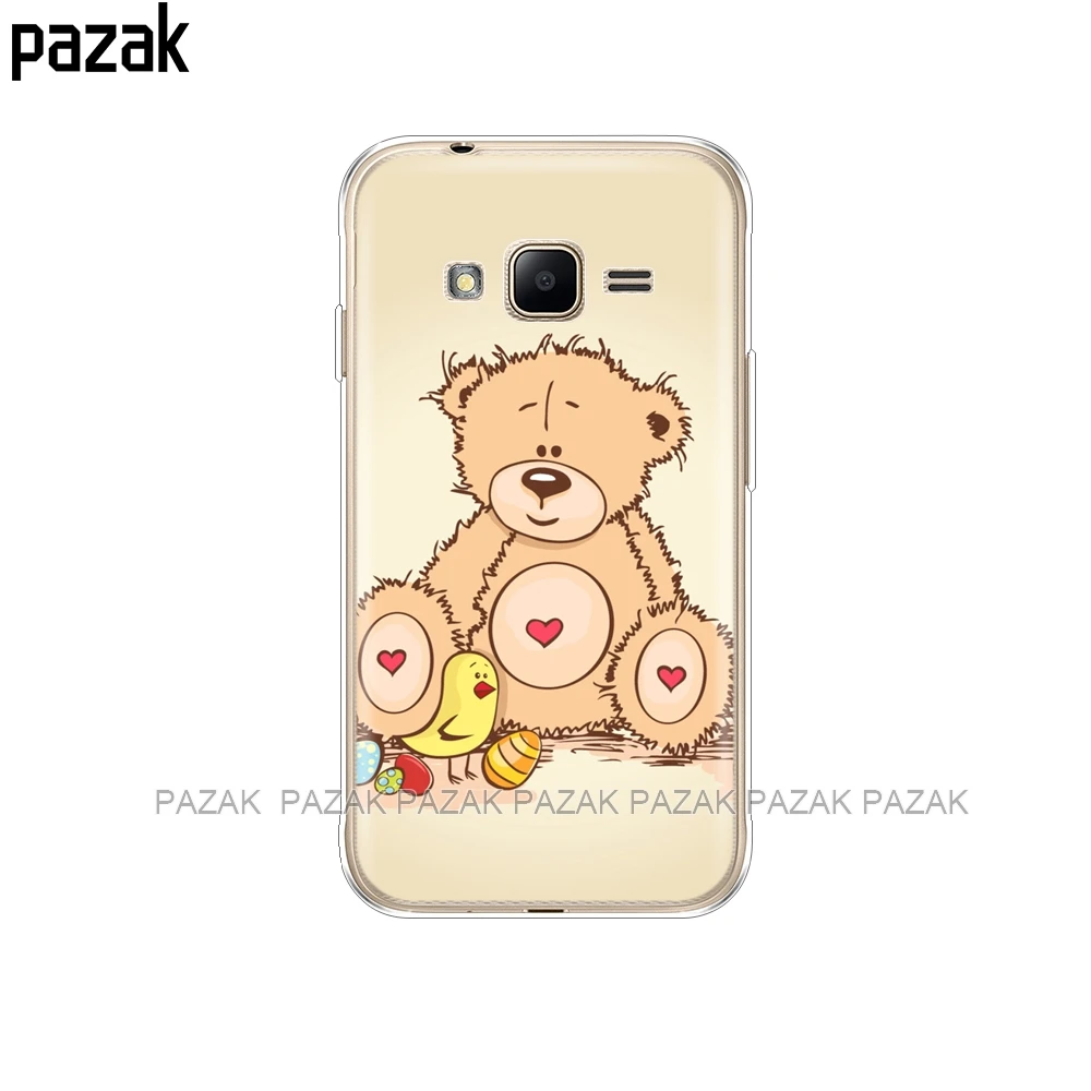 34277 Силиконовый чехол для телефона samsung J1 mini prime 4," для Galaxy J1 mini prime J106F чехол s мягкая задняя крышка из ТПУ полная защита 360 - Цвет: 34277