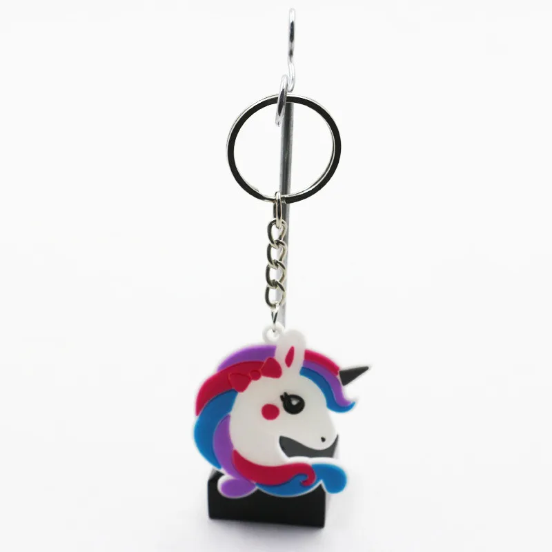 10 шт. декоративные резиновые брелоки в виде единорога|Украшения своими руками