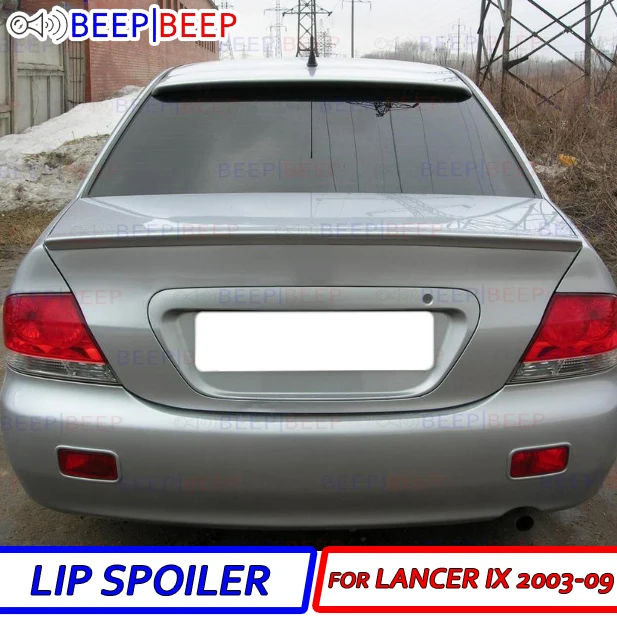 Чехол с спойлером для Mitsubishi Lancer IX 2003 2009 аксессуары из АБС пластика спортивного