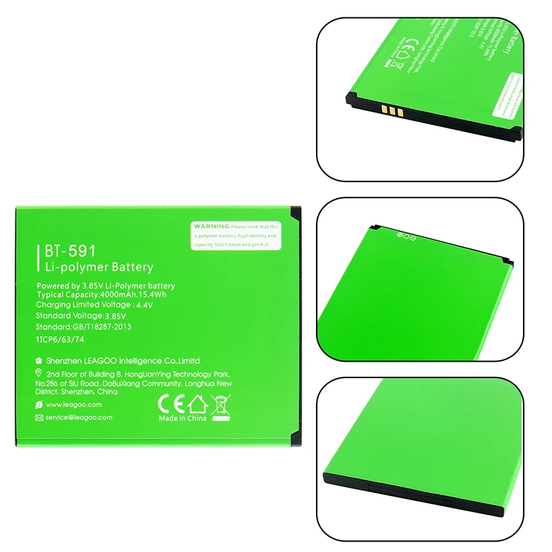 Ocolor для Leagoo Kiicaa power Batterie аккумулятор 4000 мАч запасная батарея power|battery for leagoo|battery