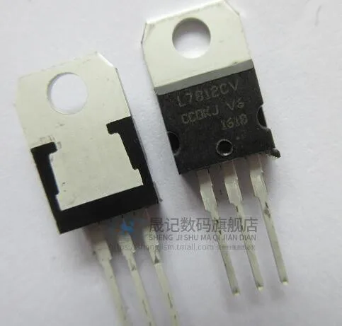 1 шт. L7812CV L7812 KA7812 MC7812 регулятор напряжения 12 V 1.5A TO-220 новый оригинальный |