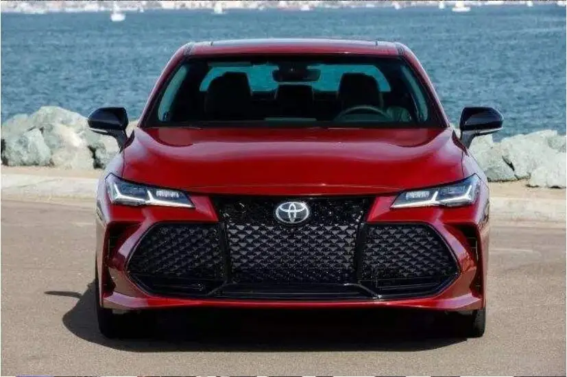 ABS черный хром автомобильный передний бампер гоночная решетка решетки вокруг обшивки крышки подходит для TOYOTA AVALON