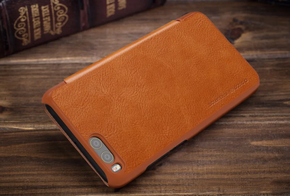 Чехол для xiaomi mi6 mi 6 m6 Серия NILLKIN Qin умный Классический роскошный кожаный