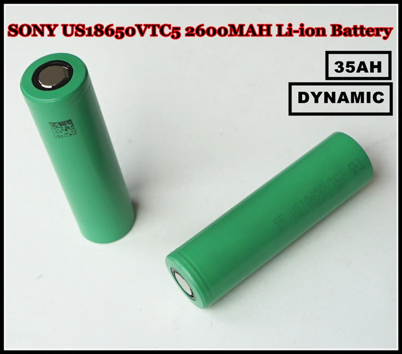 Литий-ионная аккумуляторная батарея с высоким потоком энергии для SONY US18650 VTC5 2600