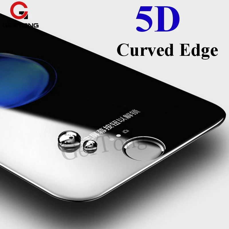 5D закаленное стекло для Xiaomi Redmi Note 7 6 Pro Mi A1 5X 6X A2 Mi6 Mi8 SE Pocophone F1 Защитная пленка
