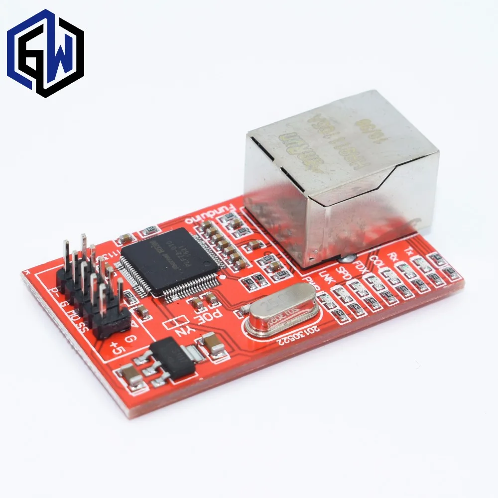 TOP Mini W5100 LAN Ethernet щит сетевой модуль лучшая плата | Электронные компоненты и