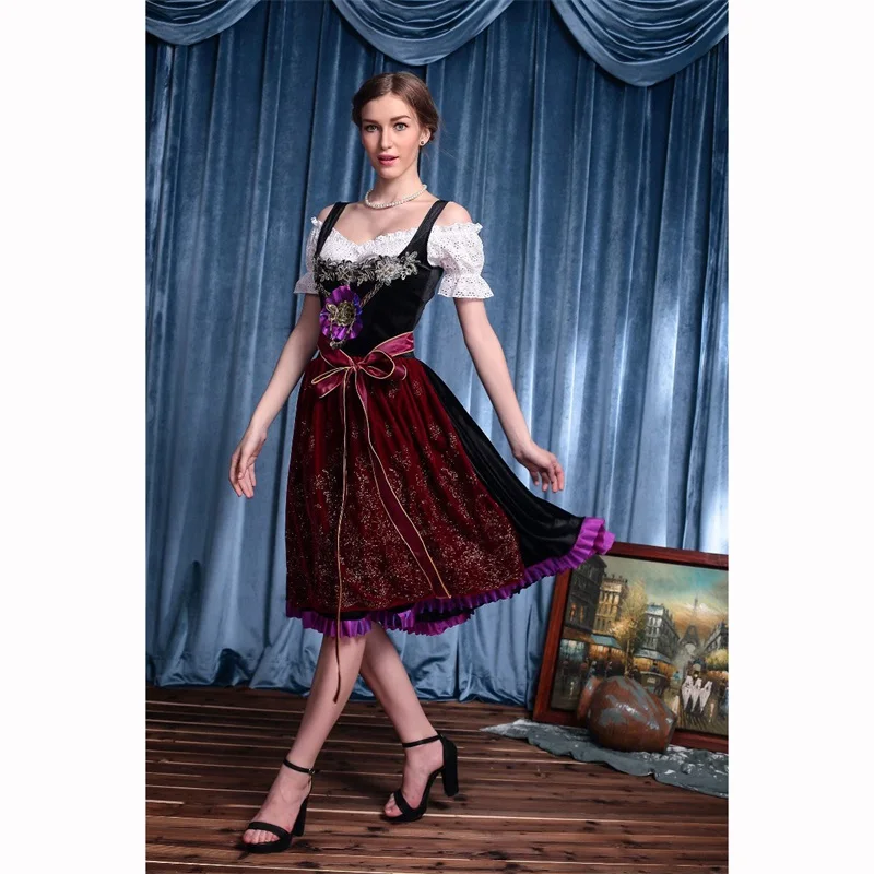 Октоберфест платье Взрослые Женские Необычные сексуальные великолепный костюм