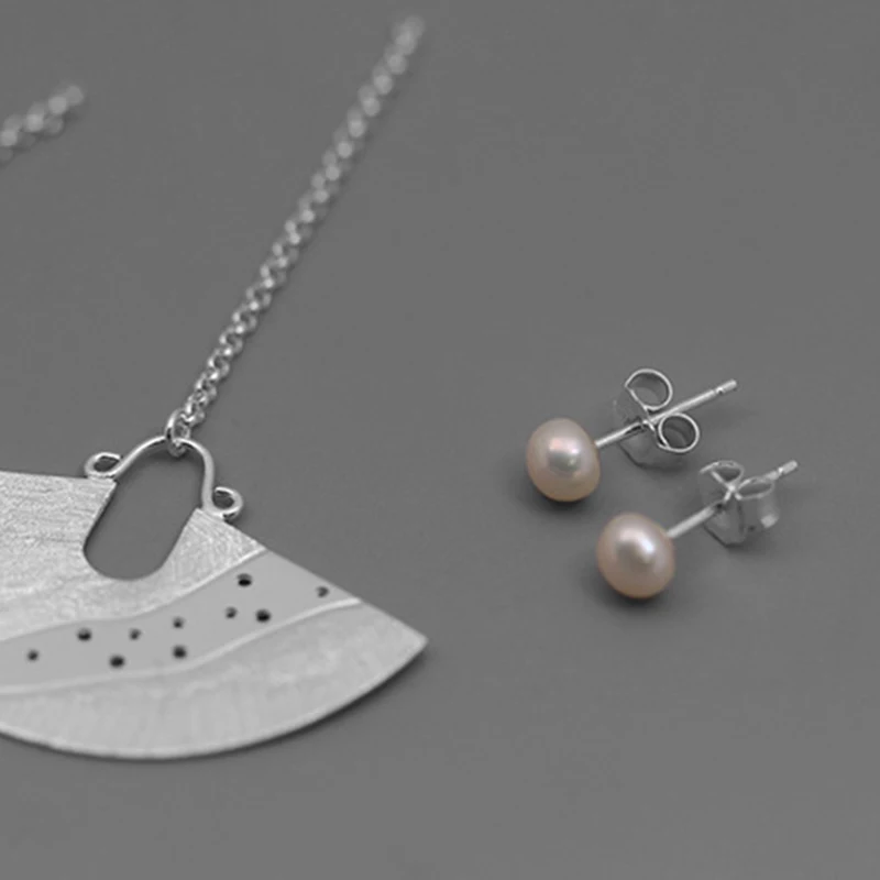 Женские длинные серьги подвески Lotus Fun изящные Винтажные ручного изготовления из