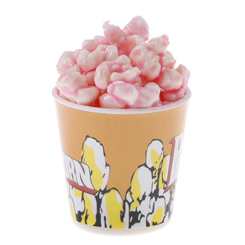 Для 1/6 кукольный домик миниатюрное ведро попкорна игрушка для куклы ролевые игры