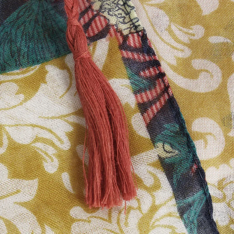 Женское пляжное платье-парео Пляжное Платье-парео из шифона с принтом | Женская