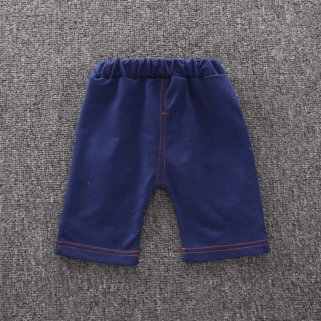 Summer Kids Boys Clothes Gentleman Suit For Baby Boy Children Clothing Set 2pcs T Shirt Shorts Pants Outfit 1 2 3 Years