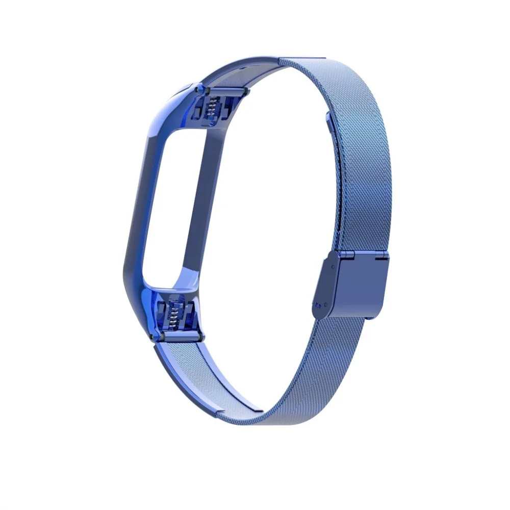Роскошный ремешок на запястье для Xiaomi mi Band 3 xiomi xaomi mi band Band3 mi lanese Магнитный петля металлический браслет на запястье ремешки