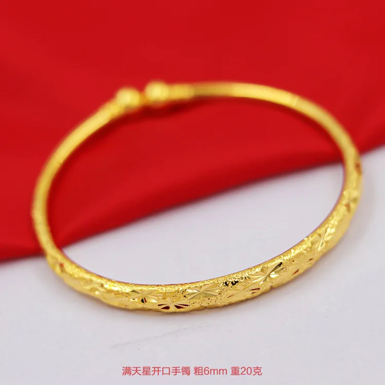 Модные украшения роскошные товары утолщенный золотистый женский вьетнамский