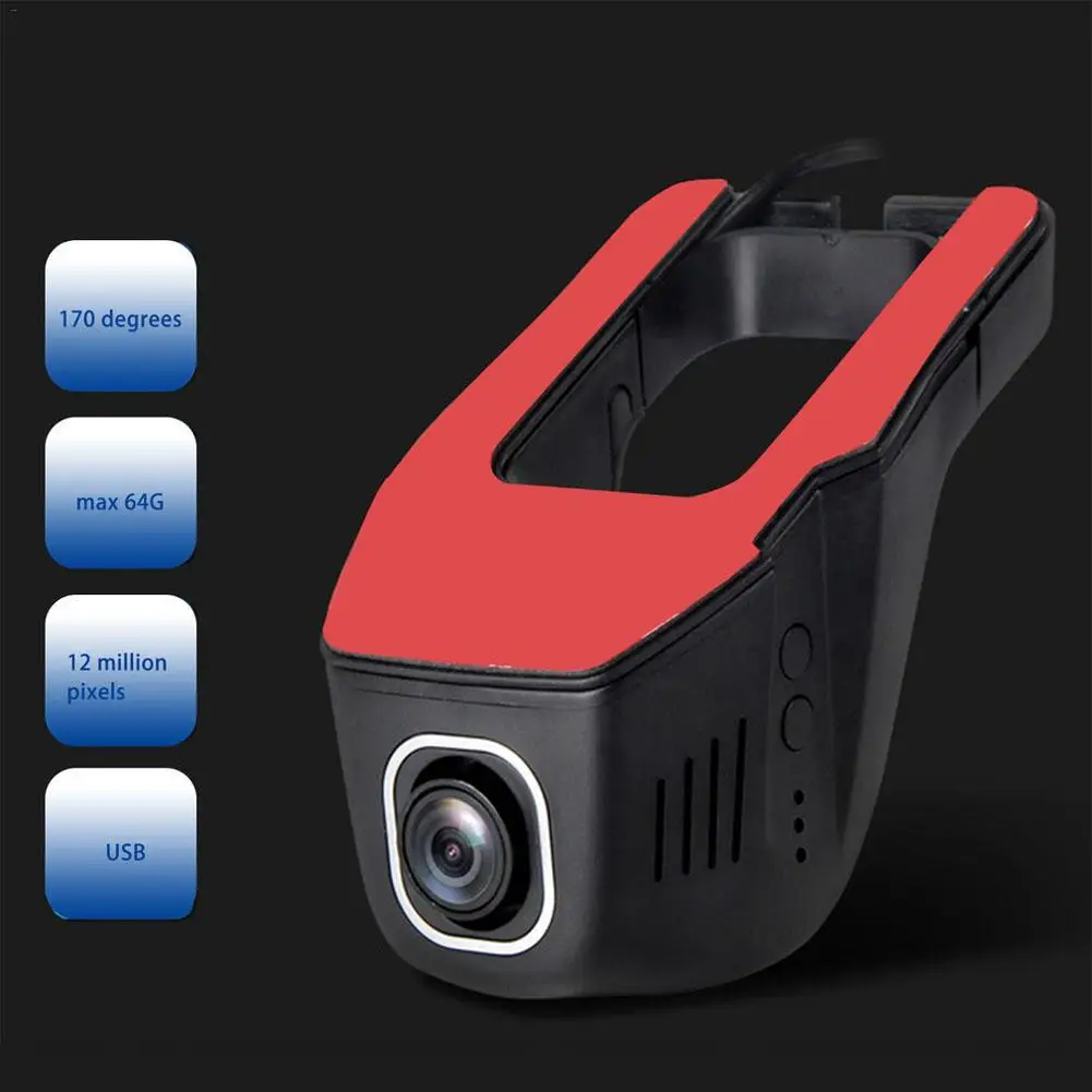 1080 P Автомобильный dvr тире камера с ADAS мини тахограф Цифровая видеокамера Функция
