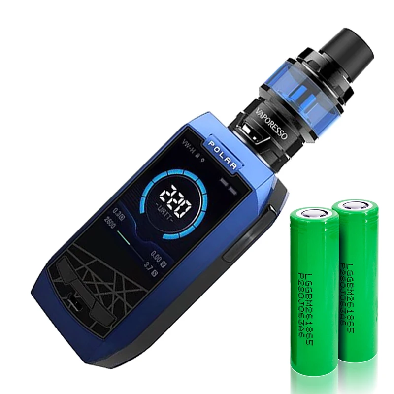 Оригинальный комплект Vaporesso POLAR с 220 Вт каскадным баком Baby SE 6 5 мл GT Meshed 0 18 Ом