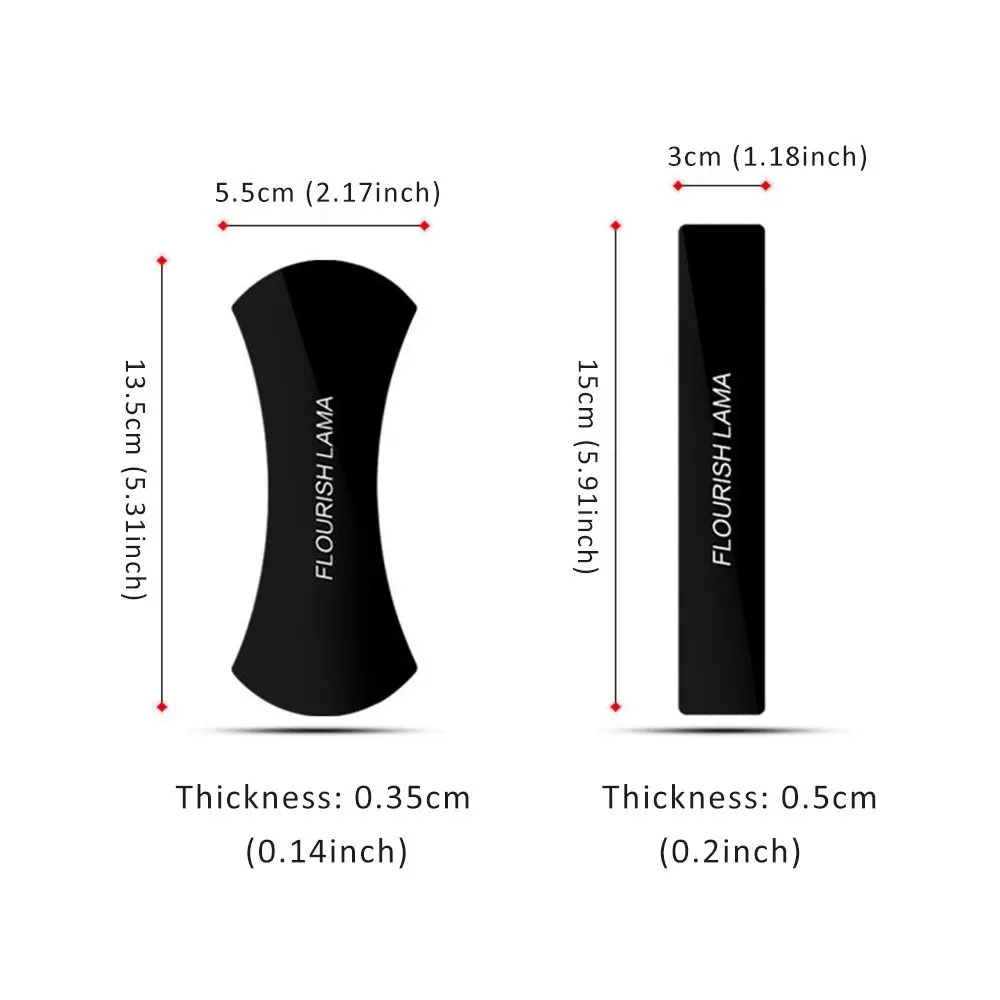 Горячая магия расцветки лама нано резиновый коврик универсальный стикер без