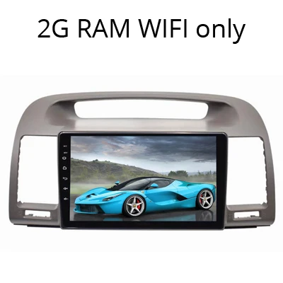 Old Camry 2G Sinosmart Android 8,1 автомобиль для Toyota Старый Camry 2002-2006 gps навигация радио 2din 2.5D ips/QLED экран - Цвет: Old Camry 2G