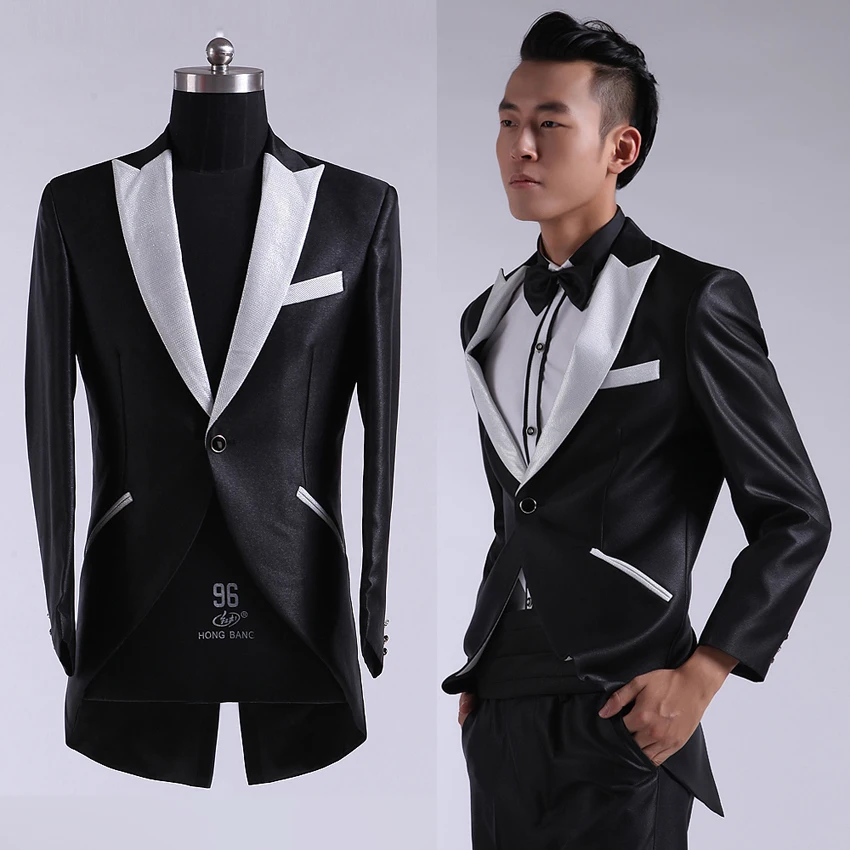 S 2XL бесплатная доставка terno masculino Новое поступление 2015 корейская мода приталенные