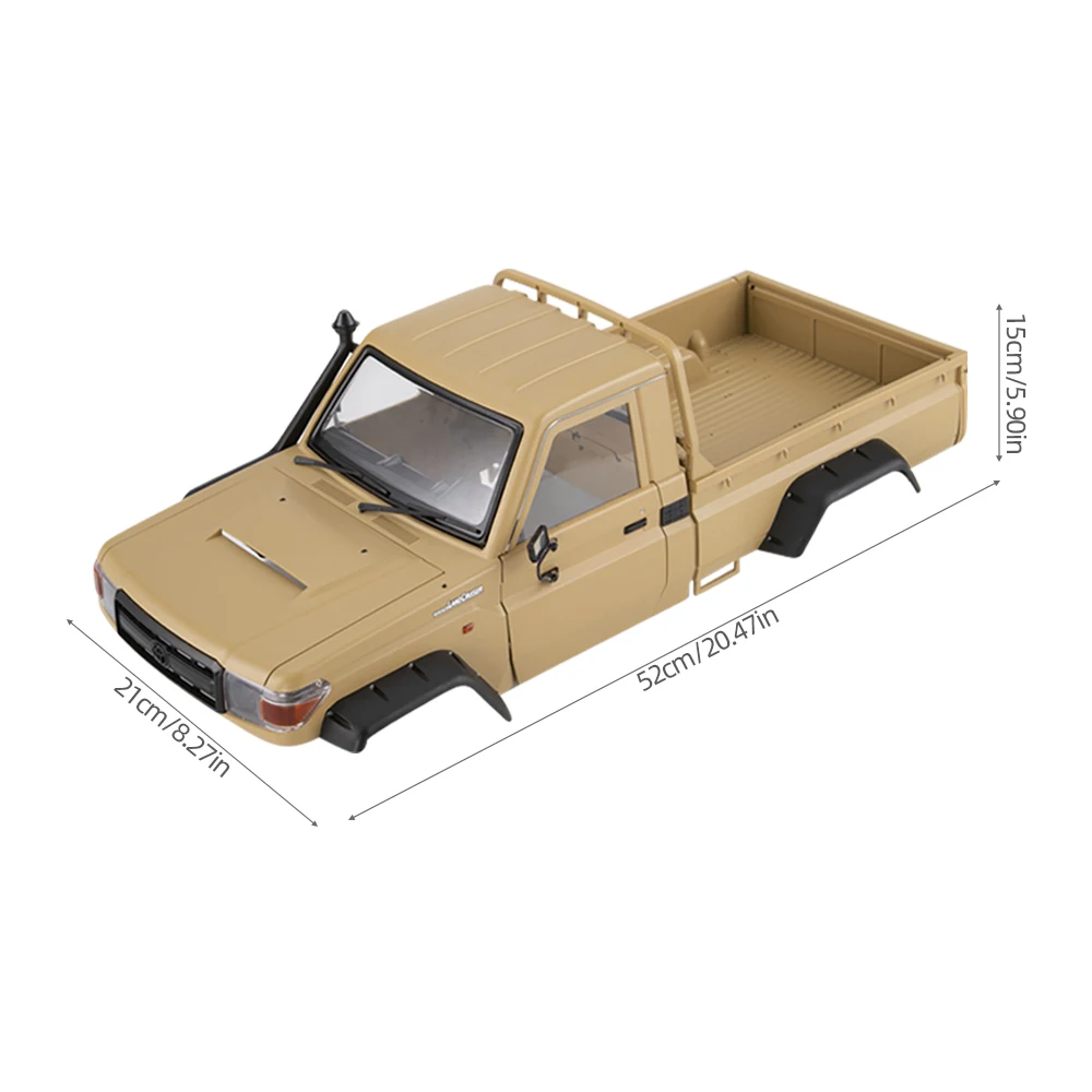 1:10 RC комплект для продажи кузова автомобиля Killerbody LC70 для 323 мм Колесная база Traxxas Chassis шасси 1/10 Toyota Land Cruiser 70