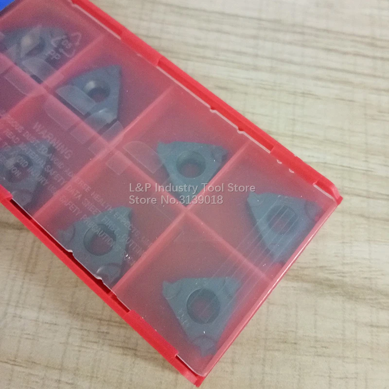 Оригинал ISCAR резьбонарезные пластины 16ERM 2.00ISO IC908 вставки карбида 2 00 ISO режущее