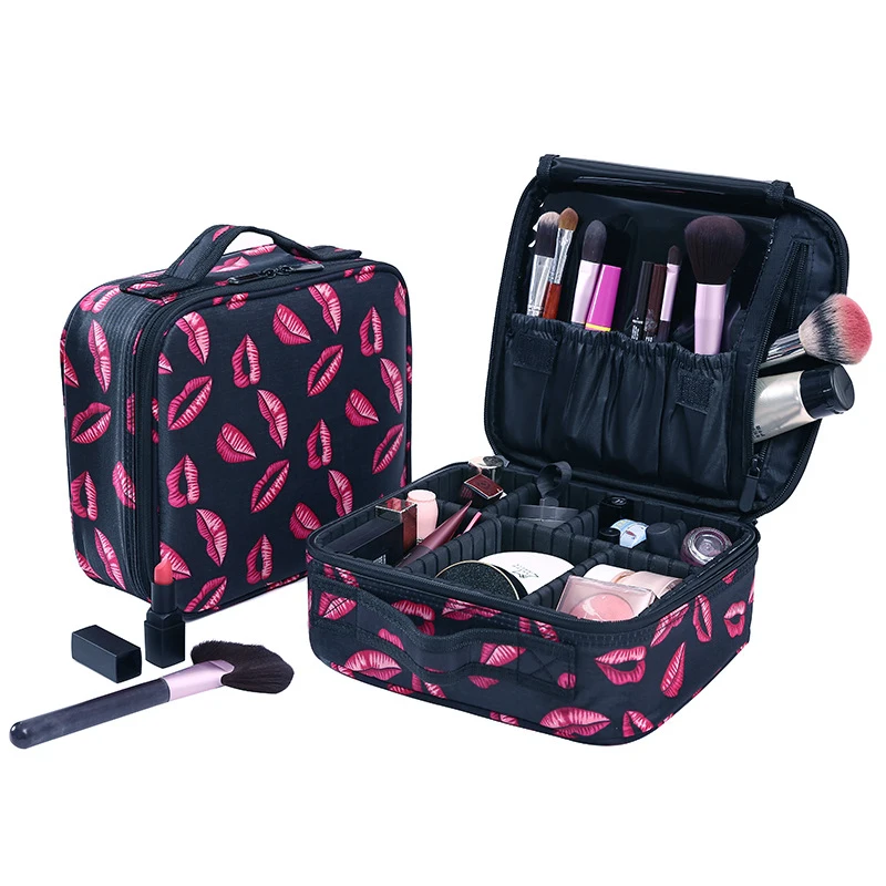 2019 Профессиональный органайзер для макияжа Для женщин Путешествия Красота