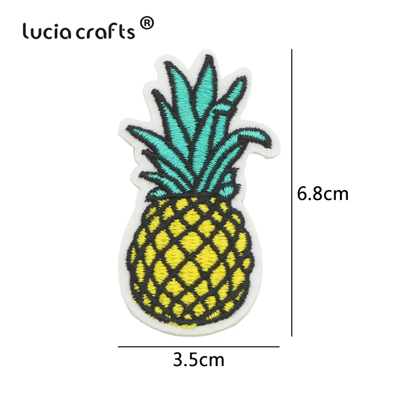 Lucia crafts 1 шт./лот мульти-Стили вышитые железные патчи для одежды наклейки значки DIY Швейные аксессуары L0903