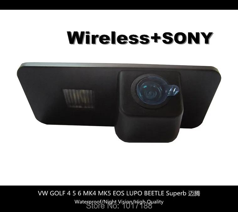 HD! Беспроводная Автомобильная камера заднего вида с Wi-Fi чип SONY для Volkswagen VW GOLF 4 5 6 MK4