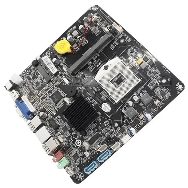 JINGSHA HM55 PGA988 Настольный ПК материнская плата DDR3 SATA II Mini ITX материнская плата для Мини хост/HTPC/рекламная машина/радио