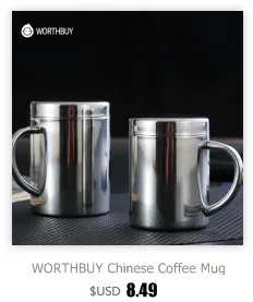 WORTHBUY Милая Детская кружка с крышкой соломинки 304 нержавеющая сталь кофейная кружка герметичная чайная чашка для детей портативная дорожная кружка посуда для напитков
