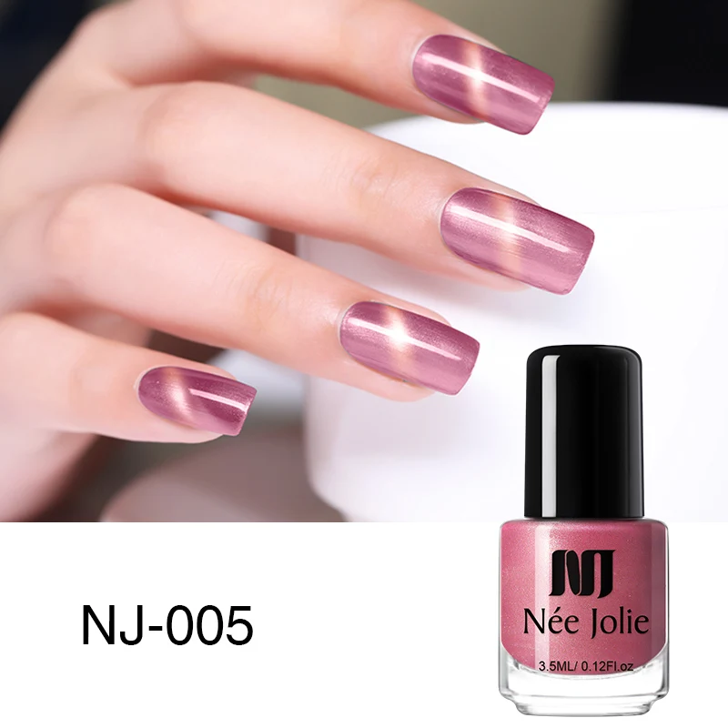 Pattern 1 NJ-005 NEE JOLIE лак для ногтей с эффектом «кошачий глаз» 22 цвета 3D магический лак магнит магнитный лак для ногтей маникюр лак для ногтей праймер - Цвет: Pattern 1 NJ-005